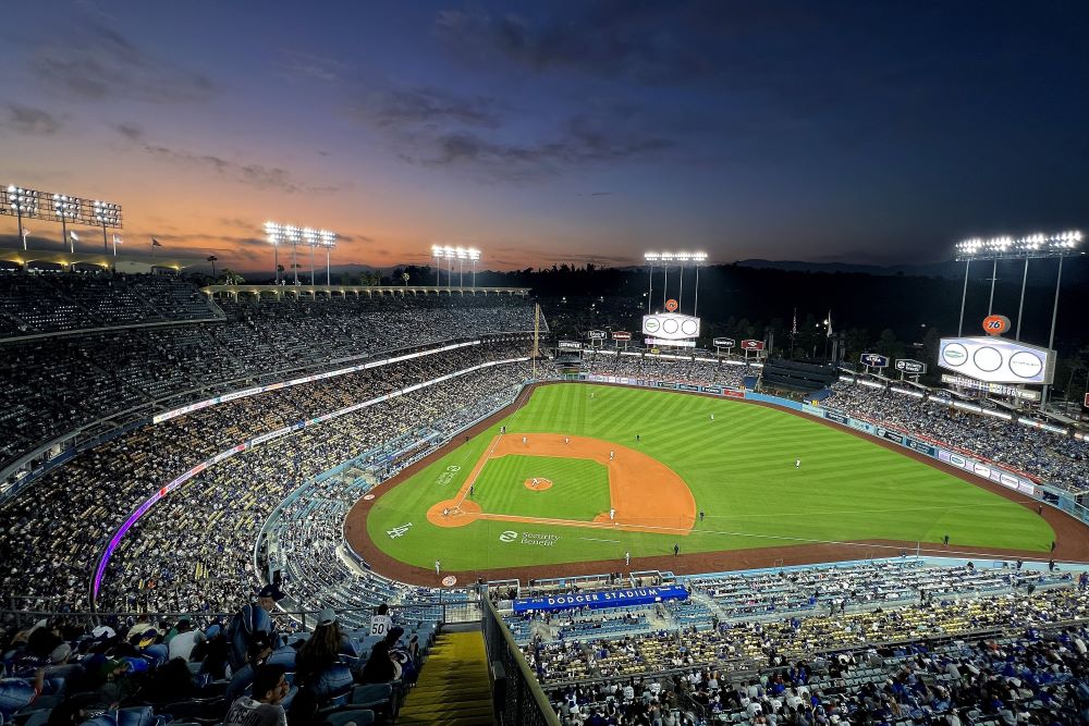 Dodger Stadium in Los Angeles Dodger Stadium in Los Angeles